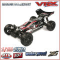 1/10 escala 4WD Buggy RC eléctrico con batería lipo